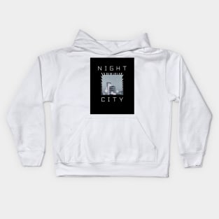 Night City Tshirt Kids Hoodie